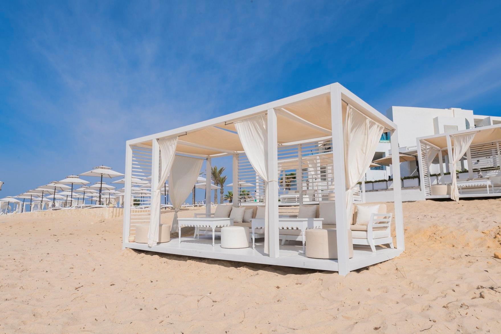 Hotel La Badira - Adult Only Al-Hammamat Zewnętrze zdjęcie Cabana at the beach