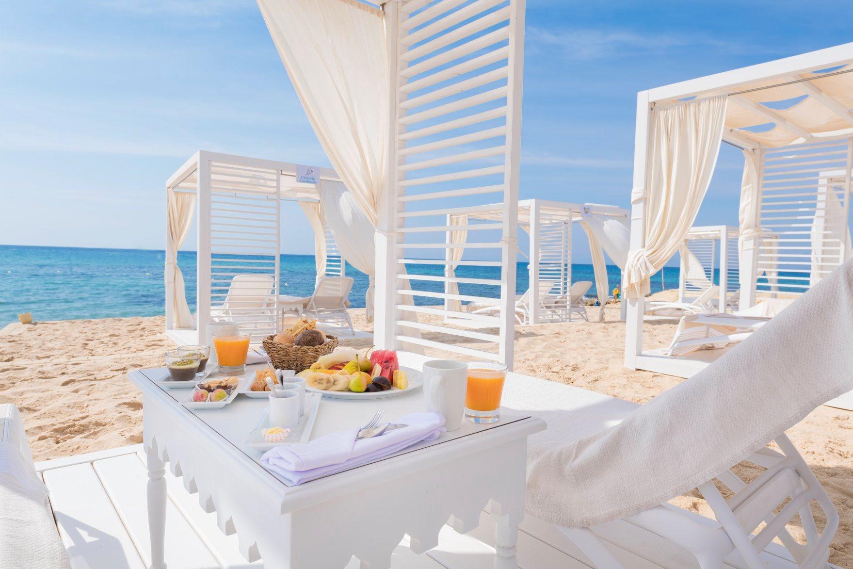 Hotel La Badira - Adult Only Al-Hammamat Zewnętrze zdjęcie Beach at the hotel